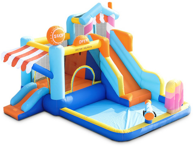 바운스브라더스 3072D 아이스크림 샵 워터 에어바운스, 1개