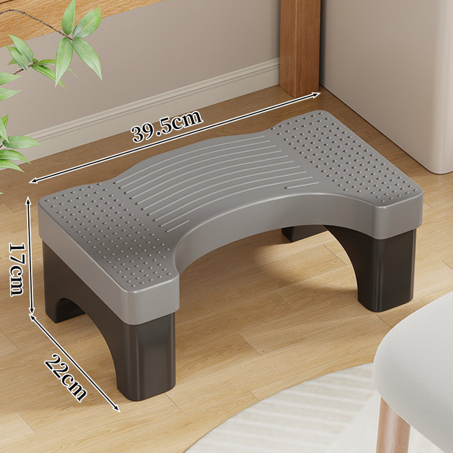 腳踏板辦公室腳踏神器桌下防翹二郎腿工位墊腳凳沙發踩腳凳腿踏板, 1個