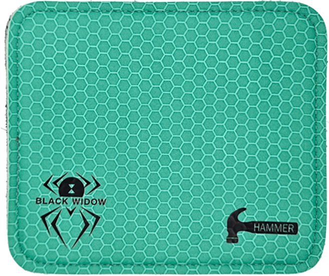 햄머 블랙위도우 사각 가죽 볼타올 볼타월 볼링용품, 1개, 그린