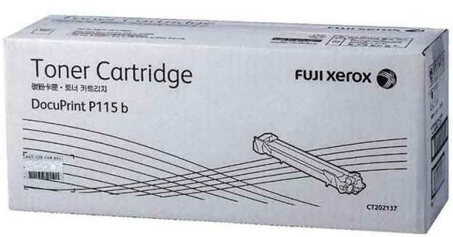 Fuji Xerox CT202137 原廠碳粉匣 適用於P115b P115W M115b M115Z, Black, 1個