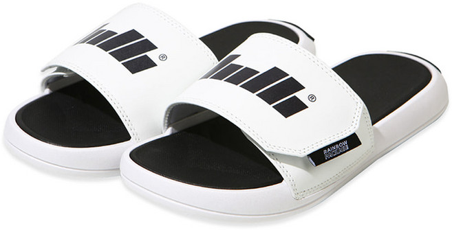 레인보우패키지 모찌 콤비 벨크노 러버 남녀공용 슬리퍼 RB#S005