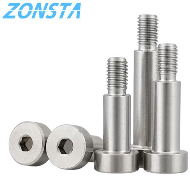 M2 M2.5 M3 M4 M5 M6 M8 M10 304 스테인레스 스틸 육각 육각형 소켓 캡 헤드 롤러 베어링 숄더 스크류 스크, 03 D5x M4 (5pcs), 20 4mm