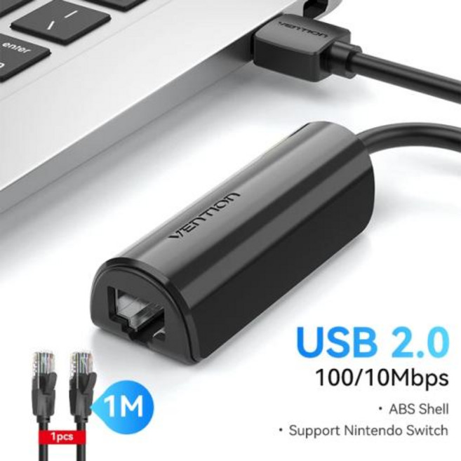 Vention USB 이더넷 어댑터 USB 3.0 네트워크 카드 RJ45 속도 1000M Lan 어댑터 Windows Mac Xaiomi 이더넷 USB 어댑터, 1개