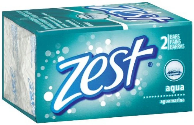 Zest 아쿠아 바 비누 90.7g(3.2온스) (2팩), 90.7g - 쿠팡