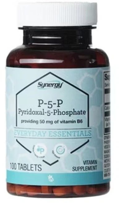 비타코스트 P-5-P 피리독살-5-인산 Vitacost-Synergy P-5-P Pyridoxal-5-Phosphate Providing 50 mg of Vitamin B6 50, 100정, 1개 - 쿠팡