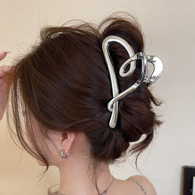 모스리나 메탈무드 하트 집게핀