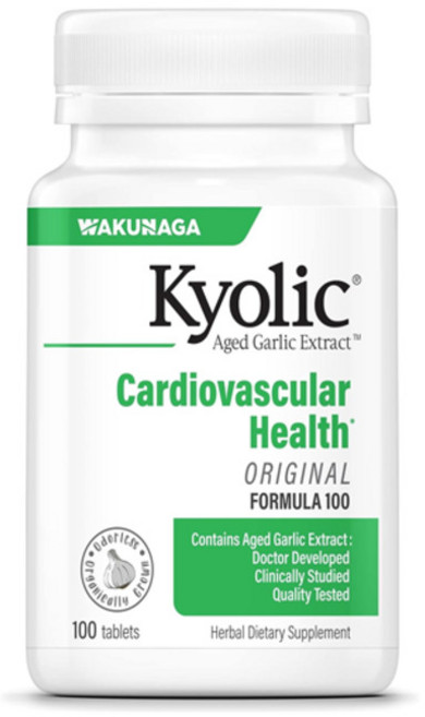 쿄릭 Kyolic 숙성마늘 추출물 심혈관 오리지널 포뮬러100 100캡슐, 100정, 1개