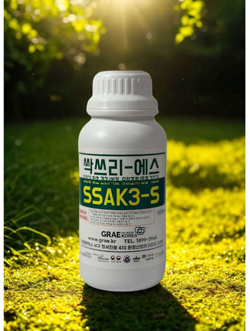 그래코리아 제초 농약 아니며 잡초 제거제 잔디관리 싹쓰리S 유해조류 동물 기피제, 1개