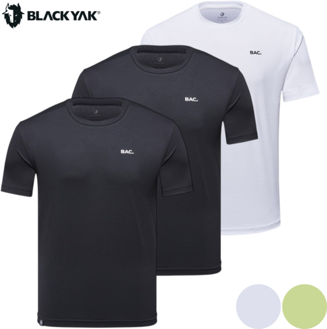 매장발송 블랙야크 남녀공용 반팔 티셔츠 아웃도어