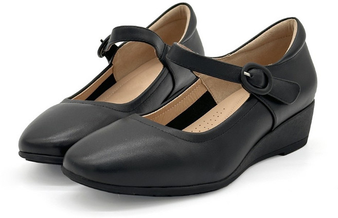 ROBINLO 瑪莉珍 方頭 氣質 契型 OL 通勤鞋 雲絮白/墨羽黑/晨霧灰