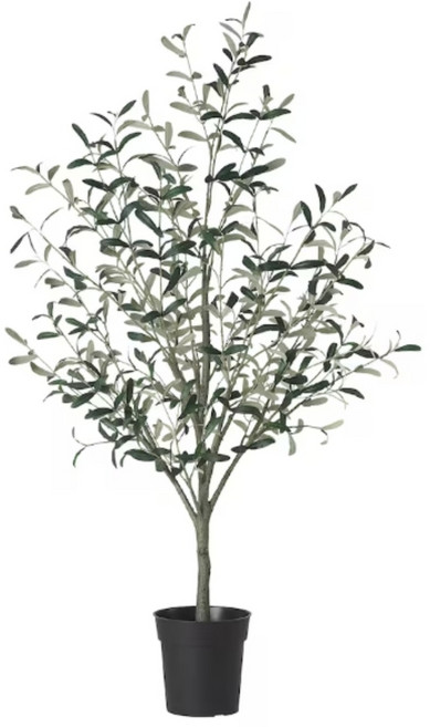 이케아 조화나무 인조나무 실내외겸용 중대형 120~150 페이카, 올리브(149cm), 1개