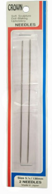 쏘잉스타 크라운 인형바늘 대바늘 장바늘 (2개입) 130mm 178mm, 1개