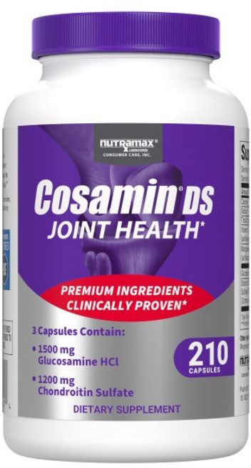 뉴트라맥스 코사민 DS 조인트 헬스 210캡슐 [Nutramax cosamin DS joint health 210 ], 1개, 210정