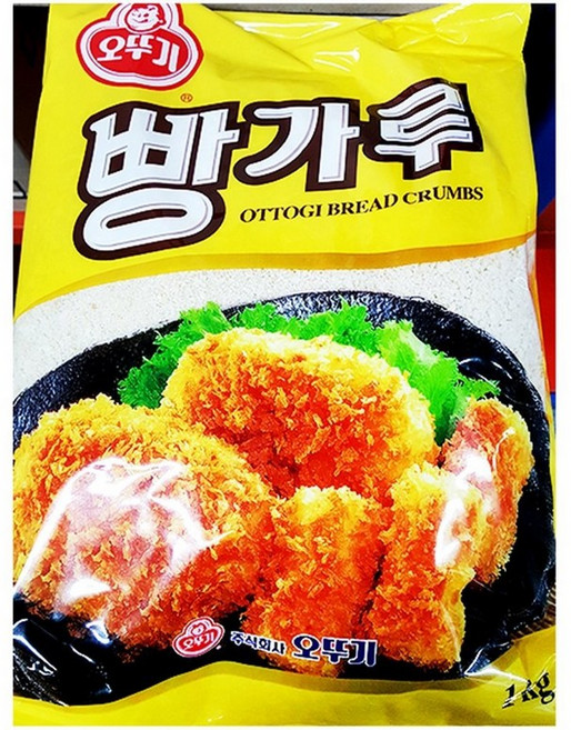 빵가루 (오뚜기 1K) 마른빵가루/건식빵가루/빵가루, 1kg, 1개