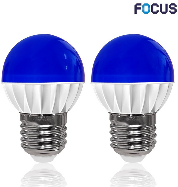 포커스 LED 인치구 4W 미니전구 E26, 2개