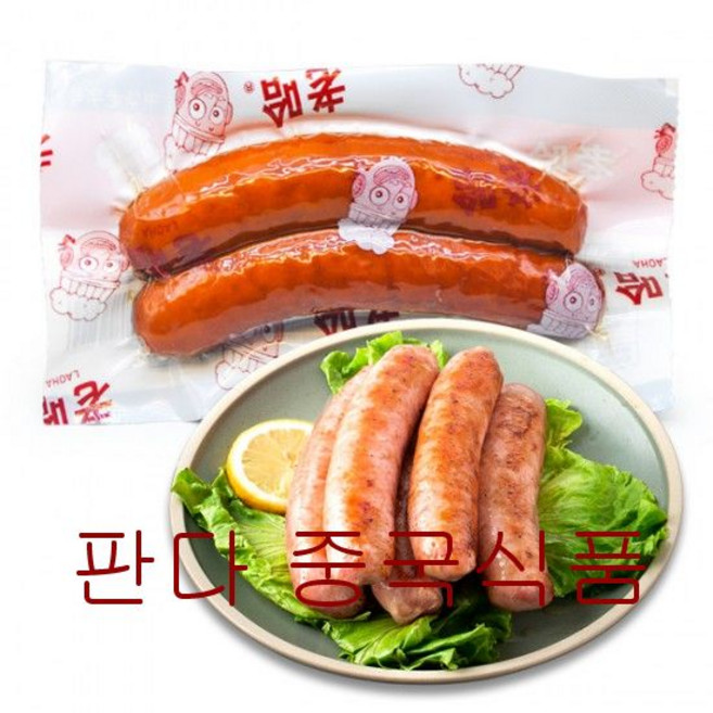 판다중국식품 로하 홍창소시지 하얼빈홍창 200g, 10개
