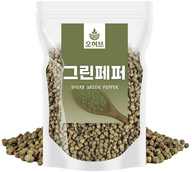 그린페퍼 녹후추 200g 통후추 후추가루, 1개