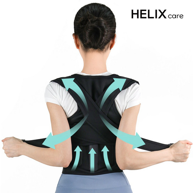 헬릭스케어 남녀공용 바른 자세 교정 밴드, 1개
