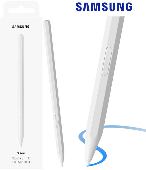 삼성전자 정품 갤럭시 탭 S11 탭 S11울트라 전용 S펜 PX730, 화이트, 1개