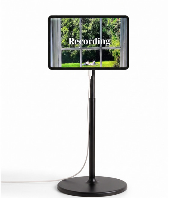 루엔코리아 멕세이프 마그네틱 핸드폰 아이패드 거치대 스탠드, 1개, 블랙, B3