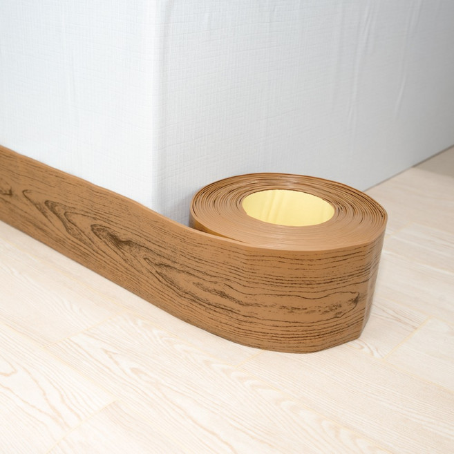 굽도리 걸레받이 띠벽지 시트지 테이프 노본 빅사이즈 광폭 10cm, 애니그레(FC6112)