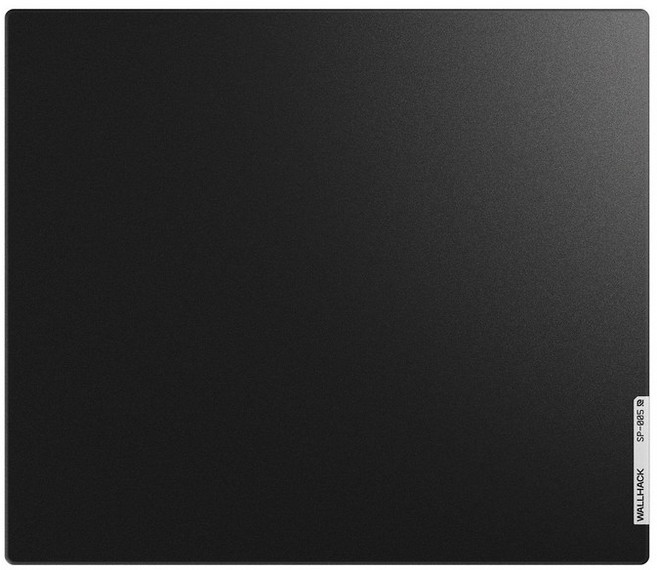 월핵 SP-005 강화유리 마우스패드 초대형 FPS 게이밍 데스크매트 wallhack, 510x440mm, 블랙