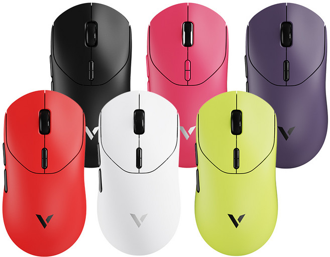 Rapoo 雷柏 VT2 MAX 無線電競滑鼠 熔岩紅 雙模連線 電競滑鼠 對稱高背 中大手形 無線滑鼠 8k滑鼠, 主商品