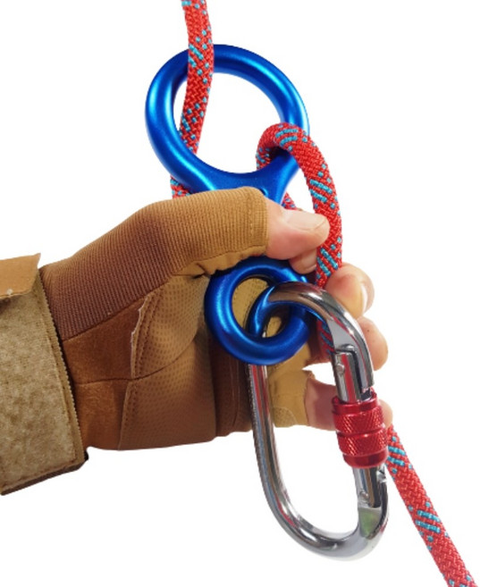 갈렙등반 KC인증 확보줄 등산로프 10mm 2M 등반자일 밧줄