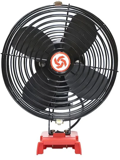 밀워키용 무선 팬 작업 현장 선풍기 18V 리튬 이온 배터리 휴대용 2 단 냉각 야외 캠핑용, 01 for milwaukee, 01 빠른  Mainland
