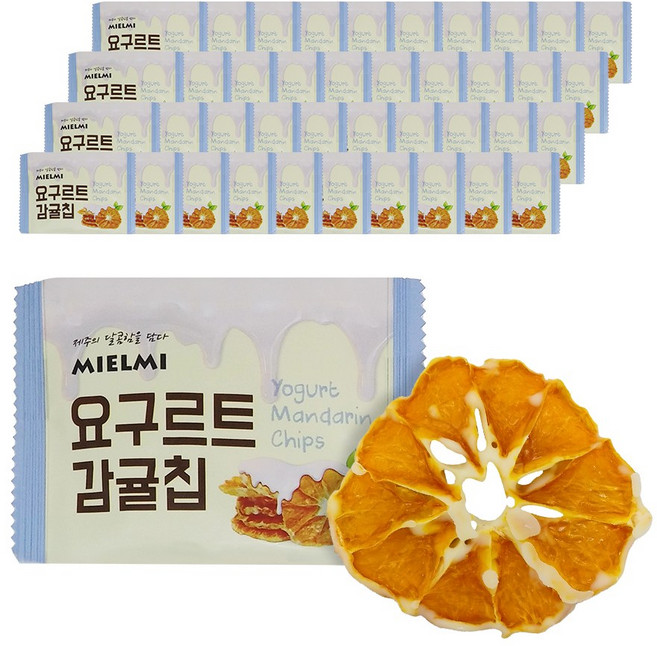위드쿡 제주 요구르트 감귤칩, 1개, 220g