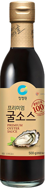 청정원 프리미엄 굴소스, 500g, 2개