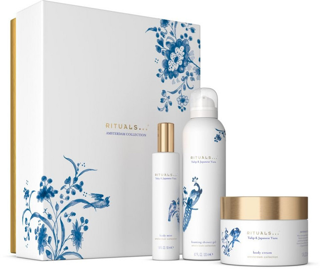 Rituals 리추얼스 암스테르담 컬렉션 라지세트 샤워폼 바디크림 바디스프레이 선물세트 크리스마스선물 2030대 여성 쉽게못구하는