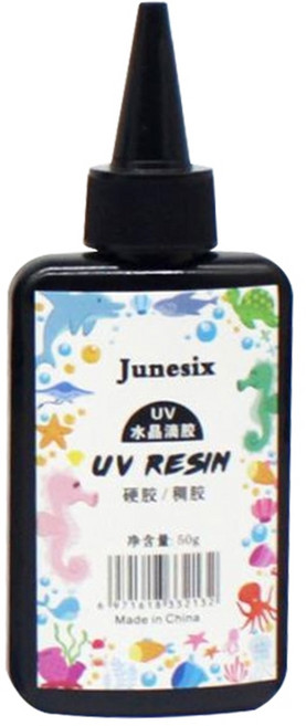 Junesix 光固化UV膠 硬膠, 1個, 50g稠膠