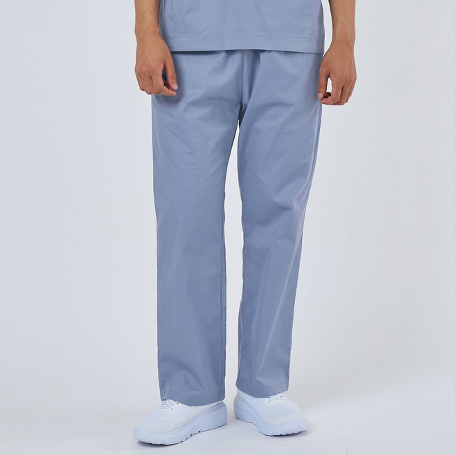 브이넥 베이직 스크럽복 남성 상의 티셔츠 (3colors) / 쿨스판 소재 병원유니폼 수술복 간호사 근무복 치과가운