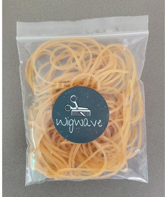 고무밴드 약100개 미용사 국가고시 자격증 시험용 학원용 지참준비 실기재료 2번, 2개, 노랑