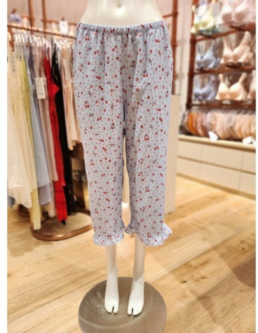 트라이엄프 구김이 적고 쾌적한 착용감 요루 레드 체리나염 8부 여성 이지웨어 하의 팬츠(TFWEF125 RD) 3072614