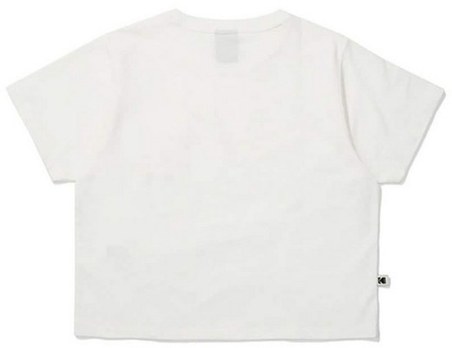 국내백화점 코닥 티셔츠 소로나 반팔티셔츠 우먼 화이트 (BK파우치증정)