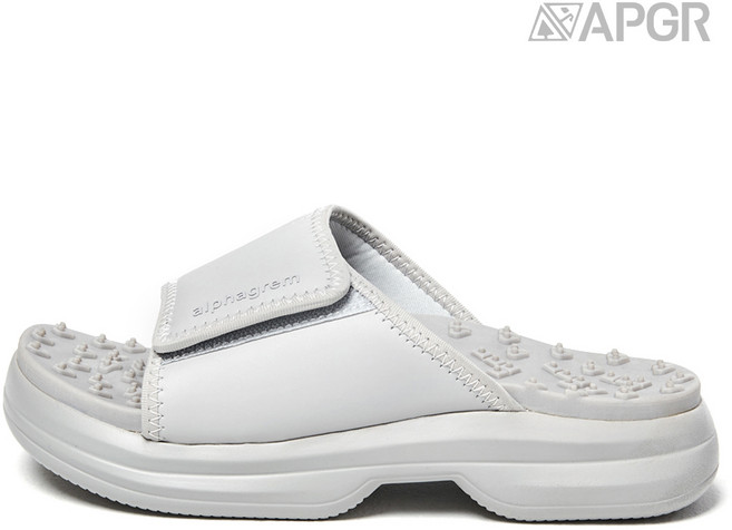 [알파그램] 지압슬리퍼 큐어슬라이드 JS01 남여공용 건강 붓기 다이어트 혈액순환