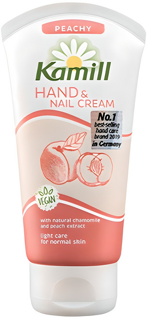 카밀 핸드 앤 네일 크림 피치, 75ml, 1개