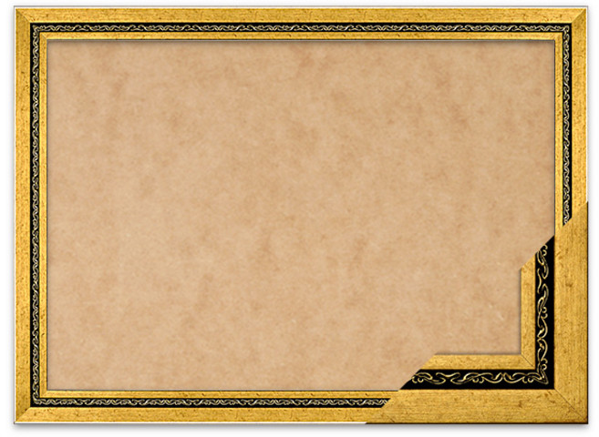 퍼즐액자 38x53cm, 그레이스다크골드, 1개