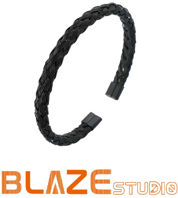 BLAZE 黑豹編織手鍊 男女可戴