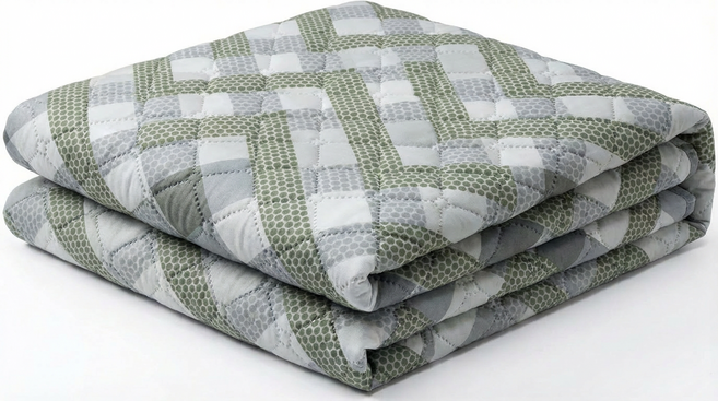 남운전자 허브그린 A.I 무자계 안심 전기요, 소형, 도트