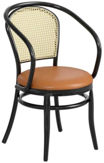 현대적인 심플한 서양 레스토랑 등나무 부스 커피숍 상업용 소파 식탁 및 의자 조합, 03 chair B