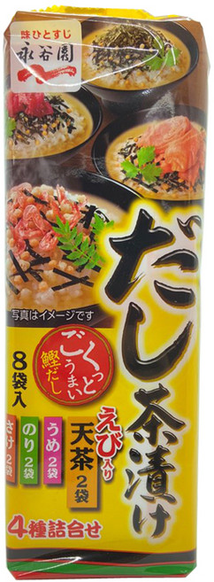 나가타니엔 다시차즈케 4가지맛 48g, 5개