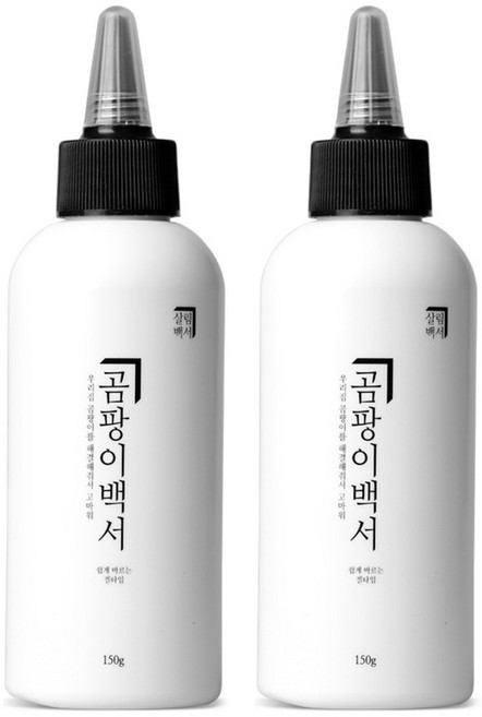 1+1 살림백서 바르는 곰팡이 제거제 150ml 실리콘 창문 욕실 화장실 찌든때, 150g, 2개