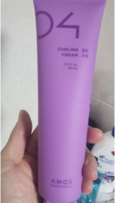 아모스 04 컬링 크림 150ml, 1개