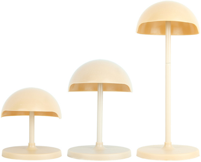 프리미엄 논슬립 위그스탠드 가발거치대 3단계 W3007, 1세트