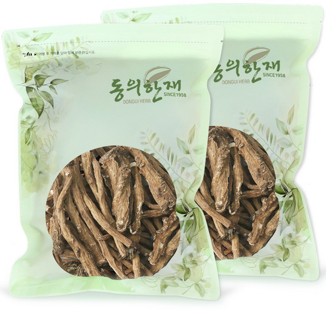동의한재 자연산 세척 중국산 민들레 뿌리, 300g, 2개