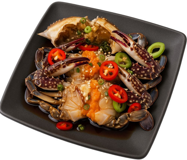 [특허] 간장게장 국내산 연평도 알배기 특품 암꽃게장 저염 수제 HACCP 인증 디아머스, 1개, 3kg