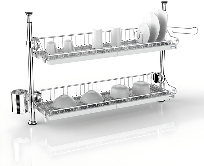 스타픽스 원터치 멀티포머 싱크선반 880, 2단, 혼합 색상, 1개